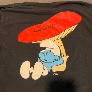 Smurfs, size L, black short sleeve tshirt